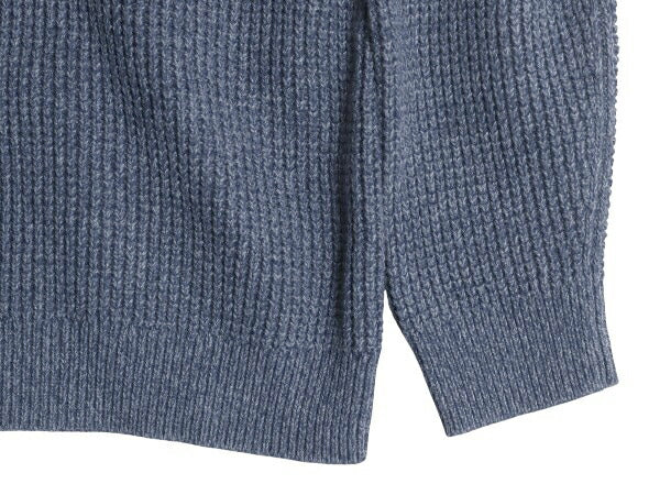 エルエルビーン ロールネック ニット セーター メンズ XL 古着 オーガニック コットン リブ編み チャンキー ハイネック 無地 大きいサイズ