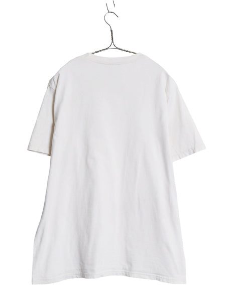 21AW USA製 シュプリーム ニューヨーク ロゴ プリント Tシャツ メンズ M 古着 アート イラスト グラフィック ヘビーウェイト コットン 白