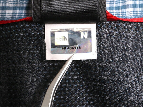 ノースフェイス チェック 半袖 シャツ メンズ L The North Face アウトドア ポケット付き 半袖シャツ ワンポイント 2トーン MODAL ボックス