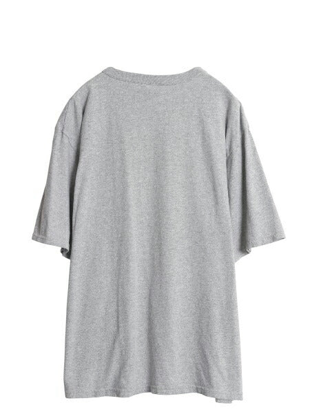 90s チャンピオン 3段 カレッジ フットボール プリント Tシャツ メンズ XL オールド カットソー 大きいサイズ ヘビーウェイト 目付き 杢灰