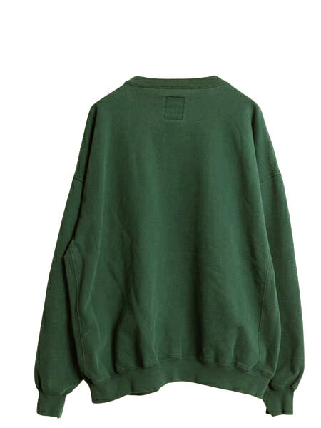 90s USA製 ラッセル 3段 企業 プリント スウェット メンズ XXL オールド ヘビーウェイト トレーナー 裏起毛 前V 大きいサイズ クルーネック