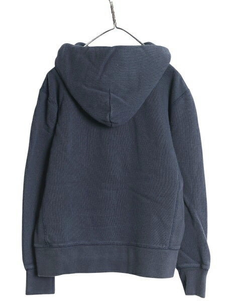 エルエルビーン トッド スナイダー コラボ スウェット フード パーカー メンズ M / トラウト フィッシュ 刺繍 ヘビーウェイト プルオーバー