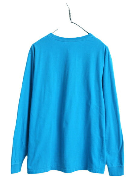 16年製 パタゴニア プリント 長袖 Tシャツ メンズ M Patagonia アウトドア ロンT プリントT ロゴT クルーネック フィッツロイ グラフィック