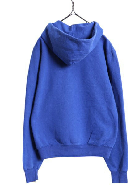 チャンピオン 2段 カレッジ プリント スウェット フード パーカー メンズ レディース XS / Champion ワンポイント プルオーバー トレーナー