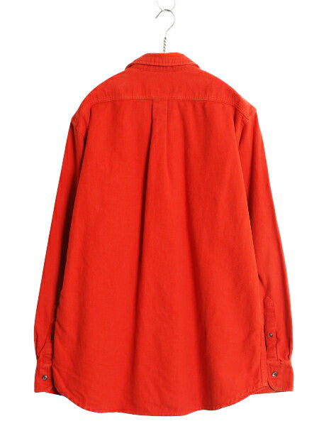 US企画 フィルソン モールスキン シアトル シャツ メンズ L / アウトドア 無地 コットン ネルシャツ シャモア 長袖シャツ ヘビーウェイト