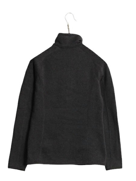 21年製 パタゴニア ベターセーター ハーフジップ レディース S Patagonia アウトドア フリース ジャケット プルオーバー ブルゾン ブラック