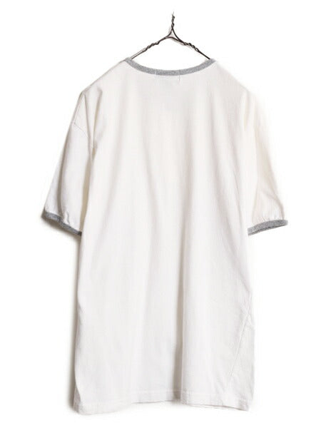 00s ポロスポーツ ラルフローレン ヘンリーネック リンガー Tシャツ メンズ L 00年代 オールド POLO SPORT ポロ 半袖Tシャツ ワンポイント