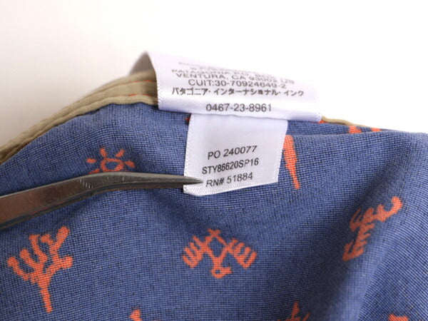 16年製 パタゴニア プリント ウェーブ ファーラー ボード ショーツ メンズ 38 古着 Patagonia ショートパンツ 短パン 半パン 水陸両用 総柄