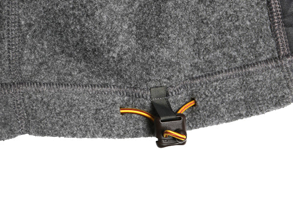 エルエルビーン フリース ベスト メンズ XL 古着 アウトドア 重ね着 前開き フルジップ ハイネック ワンポイント 大きいサイズ シンプル 灰