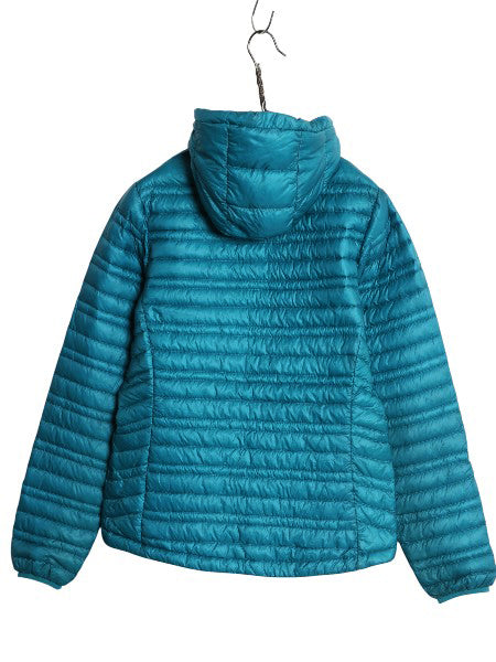 パタゴニア ウルトラライト ダウン フーディ レディース S / 古着 14年製 アウトドア ナイロン ジャケット パーカー フルジップ 800フィル