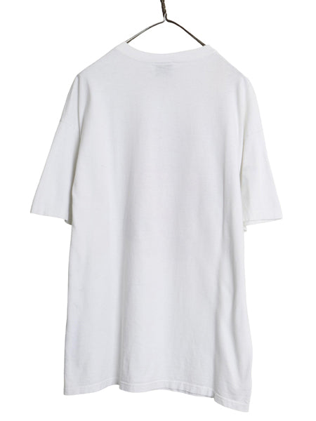 90s USA製 テディベア アート イラスト プリント Tシャツ メンズ レディース XL オールド クマ グラフィック キャラクター 大きいサイズ 白