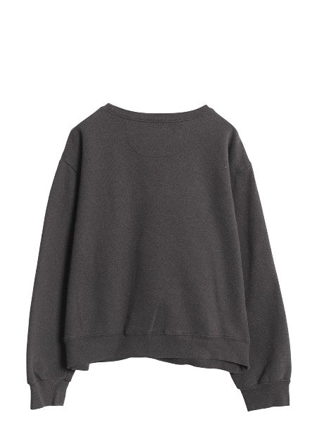 パタゴニア プリント デザイン スウェット レディース L 21年製 アウトドア トレーナー 裏起毛 ワンポイント グラフィック アート シンプル