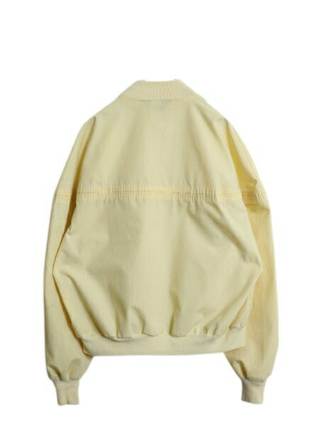 70s ★ JCPENNY ダービー タイプ ジャケット メンズ XL / 古着 ヴィンテージ フルジップ カップショルダー スイングトップ 大きいサイズ 黄