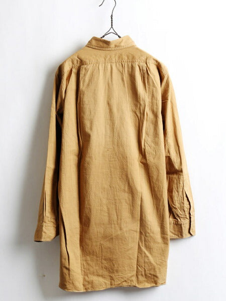40's Unknown コットン プルオーバー 長袖 シャツ (16)