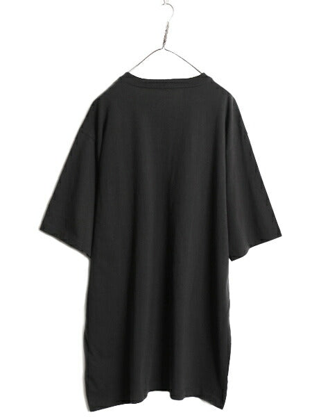 デッドストック カーハート ポケット付き 半袖 Tシャツ メンズ XL / ワンポイント ヘビーウェイト ポケT ルーズフィット 黒 大きいサイズ