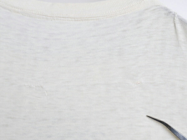60's BSA Boy Scout of America ボーイスカウト 染み込み プリント 半袖 Tシャツ (S程)
