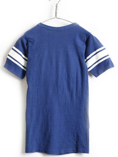 70's Champion チャンピオン ナンバリング プリント フットボール Tシャツ (S)