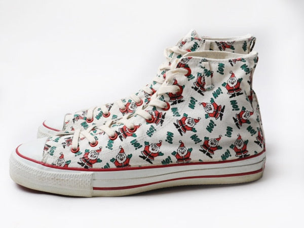 90's Converse コンバース All Star オールスター Hi クリスマス柄 (10 1/2 29cm)