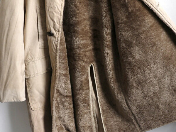 70s USA製 ビンテージ ★ ウールリッチ ギャング コート ( 42 メンズ L 程) 70年代 WOOLRICH ロング ジャケット 内ボア チェスターコート