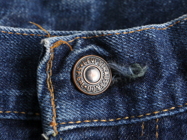 70s ★ リーバイス 517 BIG E フレア インディゴ デニム パンツ メンズ 38 36 / 鬼ヒゲ Levis ヴィンテージ 66前期 ブーツカット ジーンズ