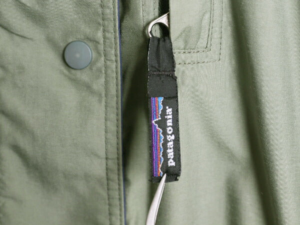90s ★ パタゴニア ガイド パーカー レディース M 98年製 オールド ジャケット 中綿 ナイロン ハーフコート ジャンパー フルジップ 廃盤 緑