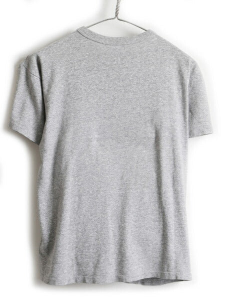 80's Champion チャンピオン 88/12 ロゴ プリント 半袖 Tシャツ (L)