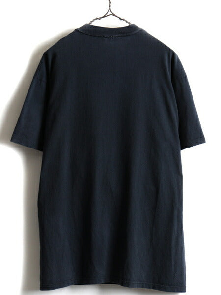 90s DICK TRACY ディック トレイシー フラットトップ プリント 半袖 Tシャツ (XL)