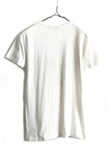 60s ビンテージ ★ The Amboy Dukes プリント 半袖 Tシャツ ( M 小さめ メンズ S 程) 古着 60年代 シングルステッチ バンド ロック 白 白T