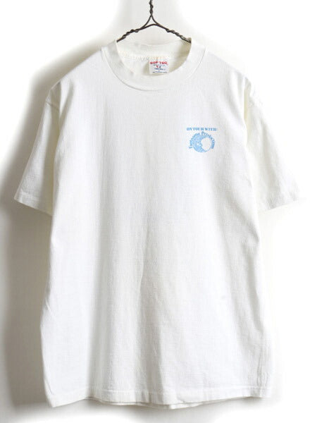 90s NEW KIDS ON THE BLOCK ニューキッズオンザブロック 1991 ツアー 両面 プリント 半袖 Tシャツ (L)