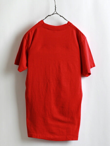 80s USA製 ★ スクリーンスターズ Higher Powered ハイヤーパワード プリント 半袖 Tシャツ ( メンズ 男性 M) 80年代 アメリカ製 古着 USED