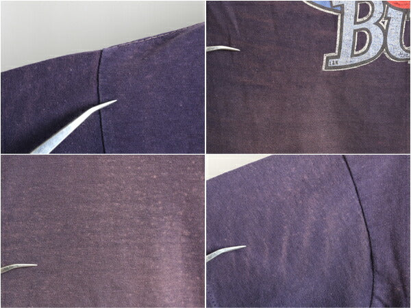 80's BUDMAN バドマン プリント 半袖 Tシャツ (S~M程)