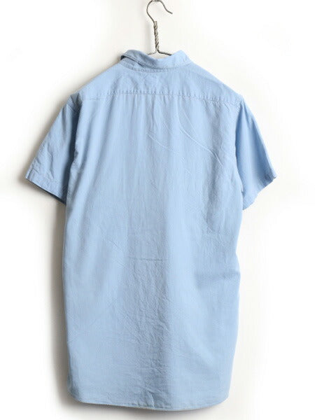 50's 60's Elbeco マチ付き 半袖 ワーク シャツ (15 M 程)