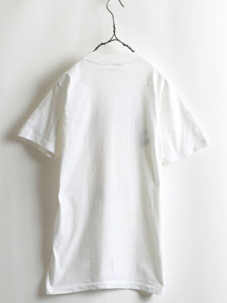80s ★ Crazy Shirts クレイジーシャツ Kamanawana 3段 染み込み カレッジ プリント 半袖 Tシャツ ( メンズ 男性 M ) 80年代 ビンテージ