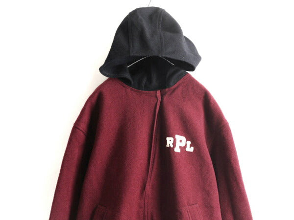 90s 大きいサイズ XXL ★ ポロスポーツ ラルフローレン ウール パーカー ジャケット ( メンズ 2XL ) 90年代 POLO ポロ フード プルオーバー