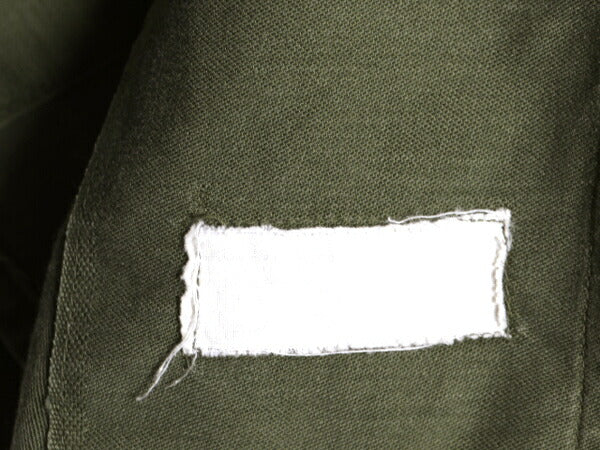 60s ★ 米軍実物 US ARMY コットン サテン ユーティリティ シャツ SMALL ヴィンテージ ミリタリー 軍物 1st 後期 筒袖 OG107 長袖シャツ 緑