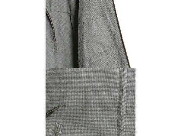70s ★ ENGLISH SQUIRE ピンチェック スイングトップ ジャケット メンズ XL / 古着 ヴィンテージ フルジップ ブルゾン G-9 ハリントン 無地