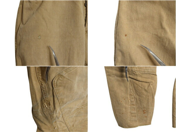 30s 40s ★ 米軍実物 US ARMY ジョッパーズ パンツ 実寸 29 程/ 古着 ヴィンテージ コットン ミリタリー メタルボタン 乗馬 ジョガー 大戦