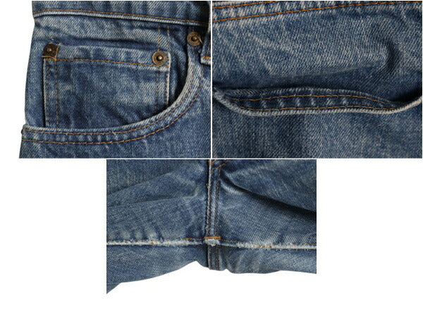 70s USA製 ★ リーバイス 505 デニム パンツ メンズ 28 32 / ビンテージ Levis 66前期 シングルステッチ ジッパーフライ スリム ストレート