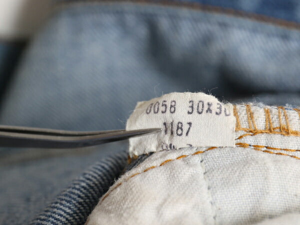 80s USA製 ★ リーバイス 517 フレア デニム パンツ 実寸 29 29 / 古着 ビンテージ Levis ブーツカット ジーンズ ジーパン 黒カン 42 TALON