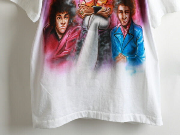90s USA製 ★ The Jimi Hendrix Experienceジミヘンドリックス エアブラシ プリント 半袖 Tシャツ(メンズ 男性 L) 90年代 オリジナル バンドT