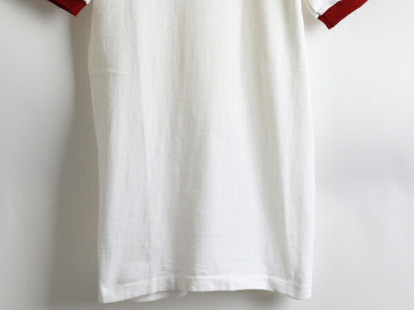 50s 希少サイズS ★ Champion チャンピオン ハーバード プリント 半袖 リンガー Tシャツ ( メンズ 男性 ) 50年代 ビンテージ ランタグ