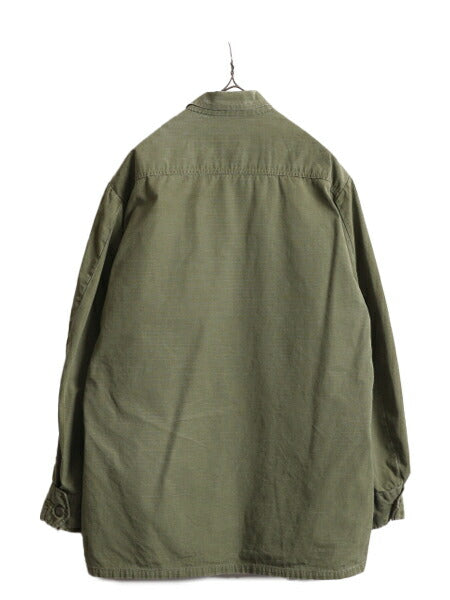70s ★ 70年製 米軍実物 US ARMY 5th リップストップ ジャングルファティーグ ジャケット メンズ M 程/ 70年代 ヴィンテージ アーミー 4th