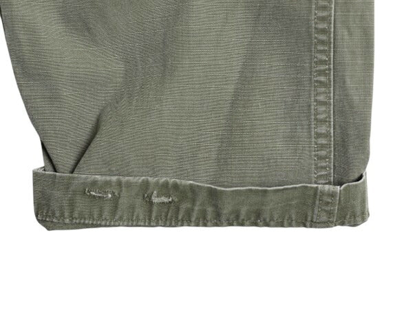 60s ★ 米軍実物 US ARMY 4th ジャングルファティーグ カーゴ パンツ 実寸 31 30 程/ 67年製 古着 ヴィンテージ リップストップ カスタム