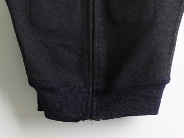 50's ビンテージ ★ JACK-VEST ジャックベスト フルジップ ウール ワーク ベスト ( メンズ 男性 38 ) 50年代 ヴィンテージ ネイビー 古着