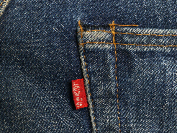 70s ★ リーバイス 501 66前期 インディゴ デニム パンツ メンズ 33 34 / USA製 ヴィンテージ 赤耳 耳付き シングル ストレート 紙パッチ
