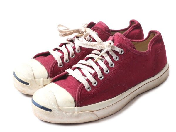 80s 初期 USA製 ★ コンバース ジャックパーセル 10 28.5cm 80年代 ヴィンテージ Converse Jack Purcell スニーカー ヒゲ スマイル エンジ