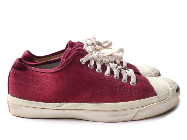 80s 初期 USA製 ★ コンバース ジャックパーセル 10 28.5cm 80年代 ヴィンテージ Converse Jack Purcell スニーカー ヒゲ スマイル エンジ