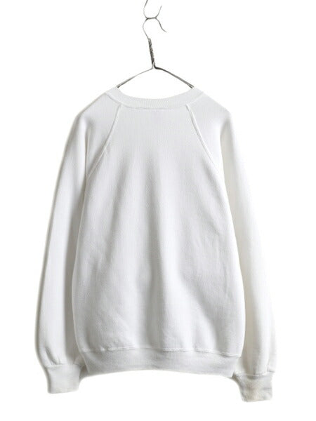 80s 90s USA製 ★ キング牧師 フォト イラスト プリント スウェット メンズ M / オールド ヴィンテージ 偉人 アート トレーナー 裏起毛 白