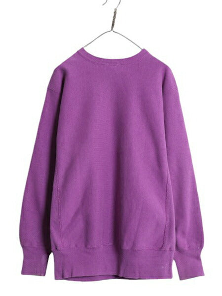 90s USA製 ★ チャンピオン リバースウィーブ スウェット メンズ XL 90年代 オールド Champion トレーナー 裏起毛 目付き 大きいサイズ 紫