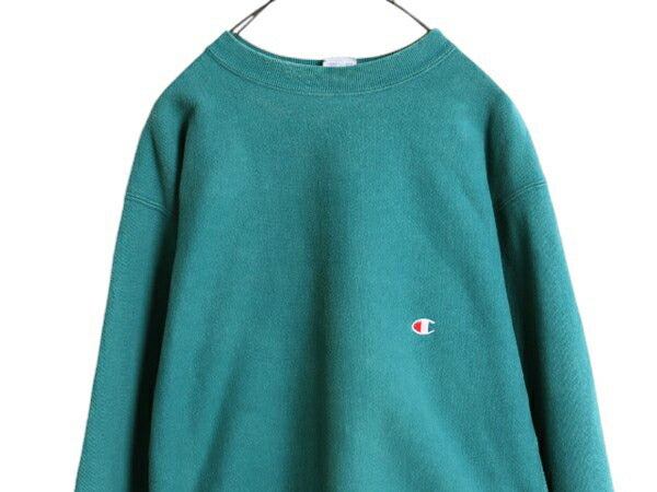 90s USA製 ★ チャンピオン リバースウィーブ スウェット メンズ XL / オールド Champion トレーナー スエット 裏起毛 目付き 大きいサイズ
